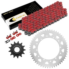 Yamaha Red Drive Chain And Sprocket Kit for Yamaha TTR250 1999-2006