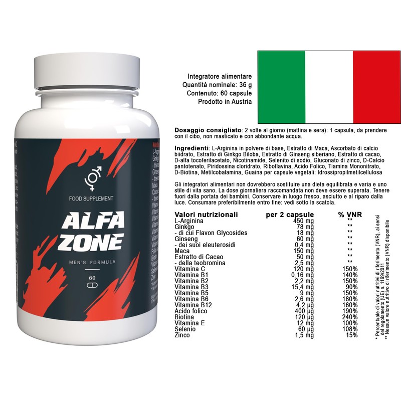 ALFAZONE - 60 capsules 2024