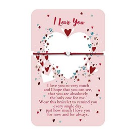 Heartwarmers Sentiment Cord Bracelet - I Love You