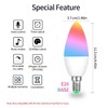 DoHome E12 Smart LED Light Bulb, Dimmable Candelabra Light Work