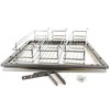 ML-017C Chrome Steel Cabinet Spice Rack- 3 Shelves Full Pullout