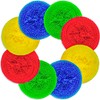 DecorRack 6 Mesh Scourers, Premium Non-Scratch Plastic Scourers, Stain Removing