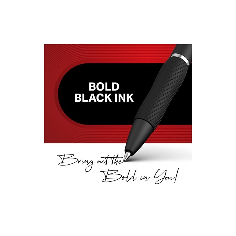 Sharpie de gel, 0.028 pulgadas, color negro