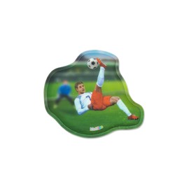 ergobag Velcro – 1 piece, Velcro Synthetic, Football Striker – Green