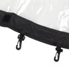 Transparent Hiking Map Pouch with 2 Additional Straps Waterproof TPU