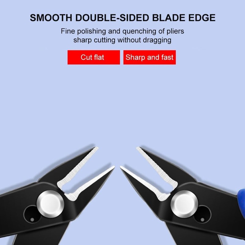 2 Pack Diagonal Cutting Pliers - High Carbon Steel Wire
