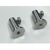 TMC 2 x Stainless Steel Stage stands with locking nuts,