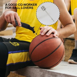 Z-LEAP Stainless Steel Air Pump Needle Ball Pump Inflation Needles, Pack of 30 with Box for Football, Basketball, Soccer, Volleyball