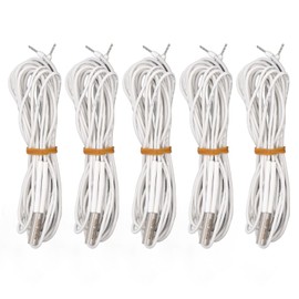 LOCADENCE 24V 5PCS Heater Cartridge, 304 Stainless Steel Heated Head, 60W 3D Printer Accessories for Ender 3, Ender 3 Pro, Ender 5 Plus, for Extruder (2M)