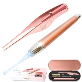 【保育士監修の新型 】 耳かき みみかき 光る耳かき 耳かきライト ライト付き耳かき 耳掃除 ピンセット 耳搔き みみそうじ こども用 ゴッソリとれてやみつき 耳かきセット みみかき EVERYDOT