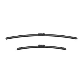 Bosch Wiper Blade Aerotwin A863S, Length: 650mm/450mm – Set of Front Wiper Blades - Only for Left-Hand Drive (EU)
