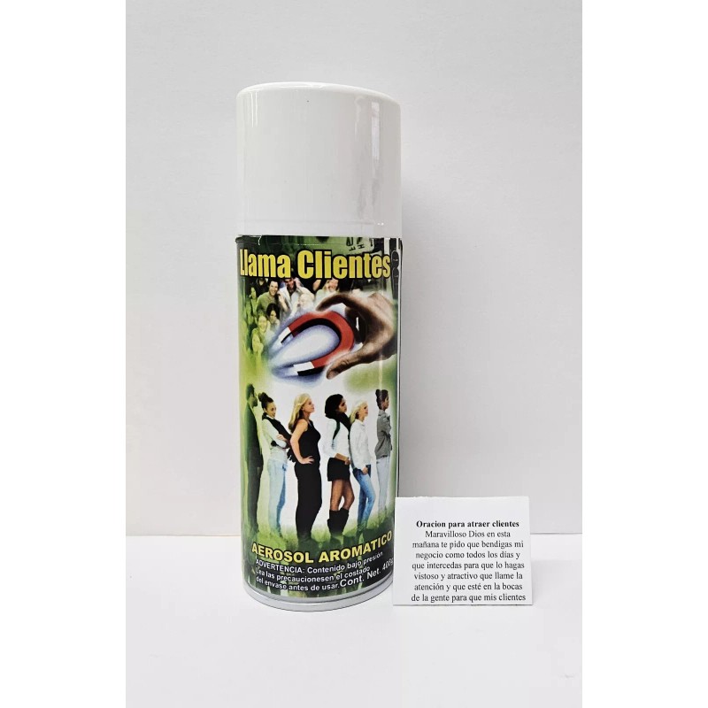 INDIO PRODUCTS LLAMA CLIENTES SPRAY PARA CASA O NEGOCIO ATRAE