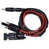 Solar Panel Connectors Work with MC4 to DC Extension Cable