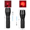 AuKvi 2 Pcs Powerful Red LED Flashlight - Long Range