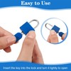 Suitcase Locks Padlocks, Small Luggage Locks with Keys with Outdoor