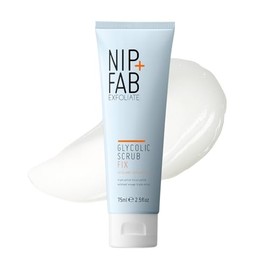 Nip + Fab Glycolic Acid Fix Face Scrub con ácido salicílico, AHA/BHA, limpiador facial exfoliante para refinar poros y aclarar la piel, 2.5 fl oz