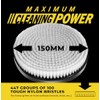 VViViD Drill Backing Plate + Power Scrub Brush Attachment, 150mm