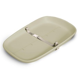 Nest Mello Baby Changing Pad, Soft, Lightweight and Portable, Waterproof and Easy to Clean, Large EVA Cushion for Comfort with Height Scale and Anti Slip Bottom (Oliver Green with Scale)