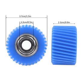 equlup Mid Drive Motor Gear, Premium Interal Nylon Gear Replacement Bicycle Equipment for Tongsheng TSDZ2 Mid Drive Motor