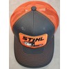 Richardson STIHL Patch on Richardson 112 Trucker Hat Snapback Charcoal/Safet