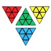 Pyramid Speed Cube Brain Teasers 3X3X3 Speed Cube Triangle Puzzle