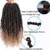 Passion Twist Crochet Hair Pre Looped, 12 Inch 9 Packs