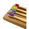 Organic Baby Bamboo Toothbrushes | 4 Pack | Soft Bristles