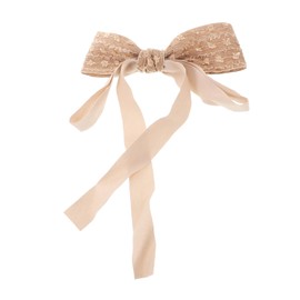 Mikinona Hair Bow Clip for Women Girls No Crease Bowknot Ribbon Hairpin Accessory Fashion Bow for Half-up Hairstyles