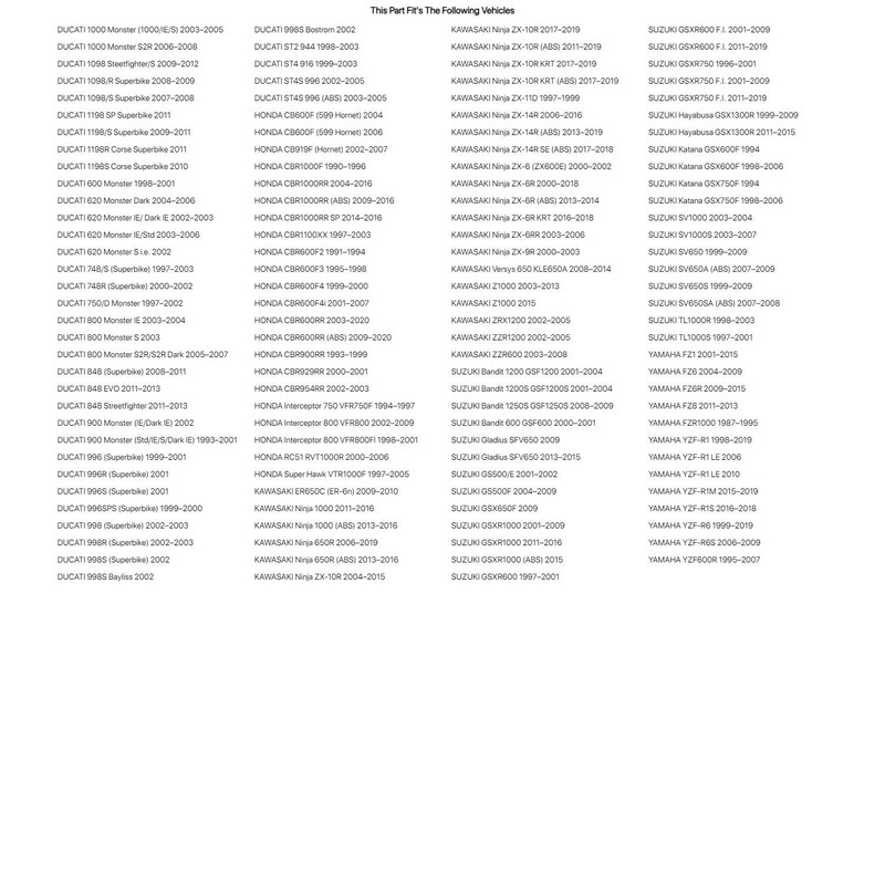 Vortex GC003R V3 Red Fuel Cap Lock Arm