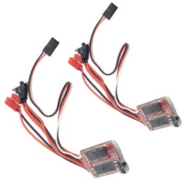 FainWan 2PCS RC-30A Brushed ESC Electronic Speed Controller w/Brake for RC Car Boat Tank