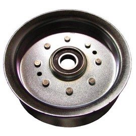 For GY20629 Steel Flat Idler Pulley with Flanges Fits Troy Bilt 13WM77KS011, for troy bilt 13wm77ks011 pulley, 13wm77ks011 parts, 13wm77ks011 idler, for craftsman push mower carburetor 917 series