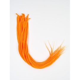 DreadLab - Box Braids Pre-Looped Senegalese Twists Single Ended (24"/ 60cm) (#20 Orange)