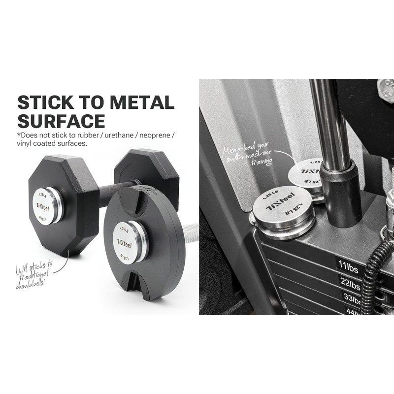 Magnetic Fractional Weights 1.25lb (5lb in total)