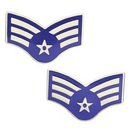 Air Force Senior Airman Collar Device Pair