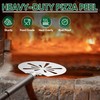 HaSteeL Pizza Peel, 9-Inch Pizza Turning Peel, Pizza Turner for