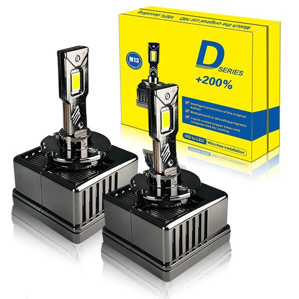 2X M13X LED D3S UPGRADE KIT FOR XENON HEADLIGHT BULBS