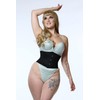 Womens Waist Trainer Cincher Heavy Duty Steel Boned Underbust Waspie