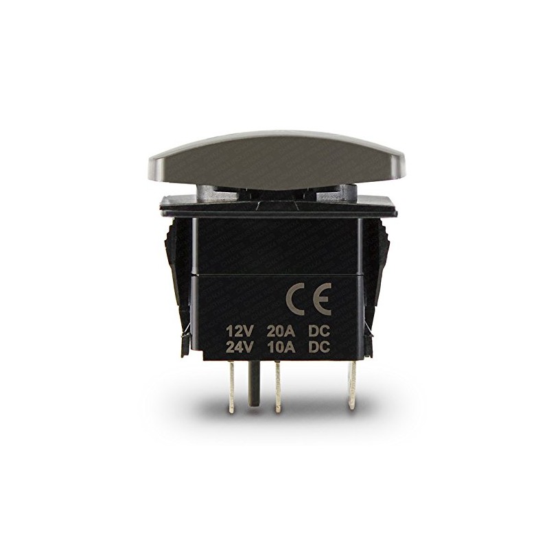 CH4x4 Gray Series Rocker Switch Fog Lights Symbol 2