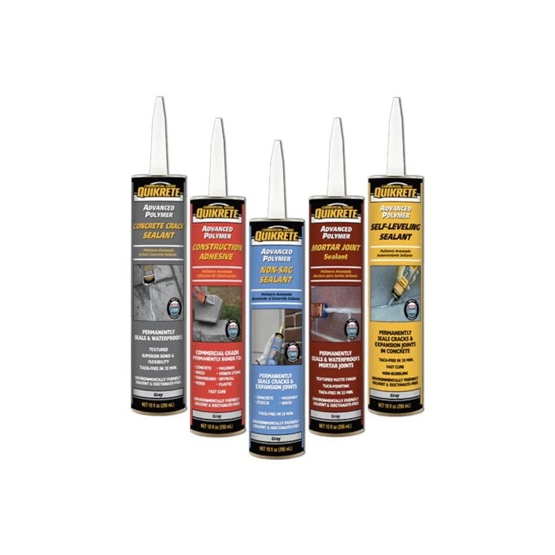 Quikrete Advanced Polymer Concrete Crack Gray Polyurethane 10-oz Repair