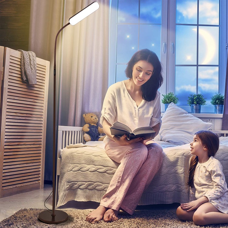 Led Floor Lamps with 15w/1000lm Bright LED Floor Lamp with
