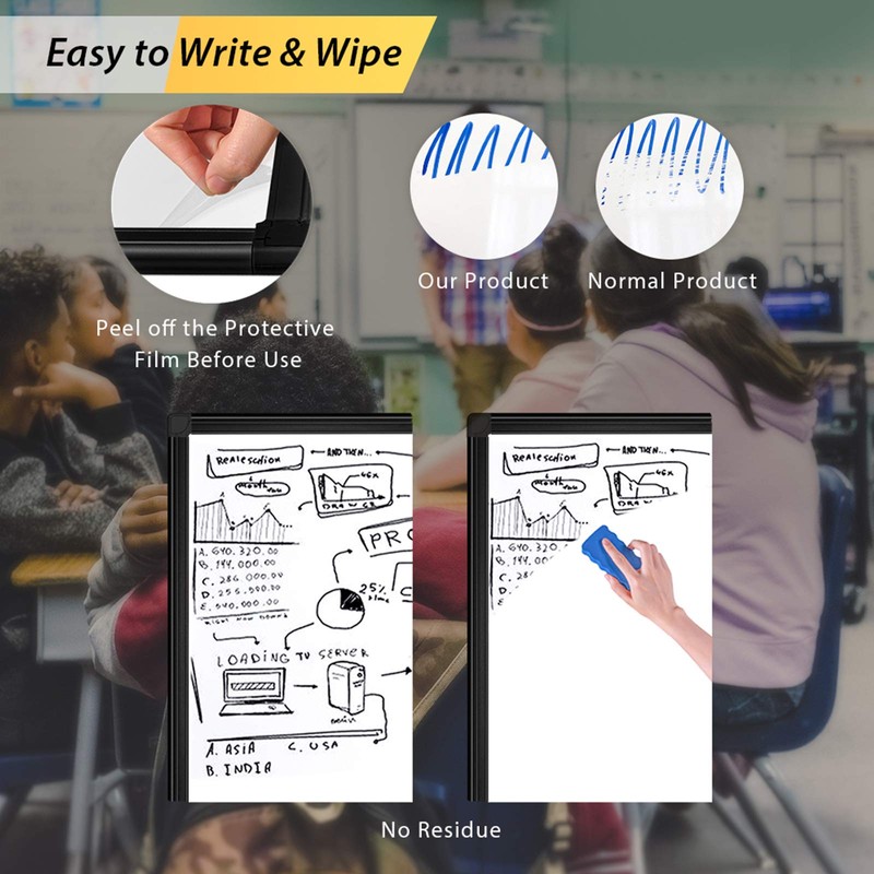 Easel Whiteboard - Magnetic Portable Dry Erase Easel Board 36
