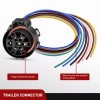 Nilight USCAR 7 Pin Trailer Wiring Harness Replacement Multi-Tow 7