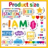 Mooliwe Affirmation Station Bulletin Board Set Motivational Bulletin Board for