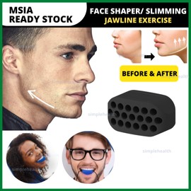 Jawline Creator exercise facial toner anti-wrinkle v shape face lifting slimming shaper massager jade roller kurus muka