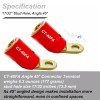 Renaco 2PCS CT-40FA 용접 단자 커넥터 러그 어댑터 렌코 스타일