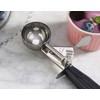New Star Foodservice 34882 Squeeze Ice Cream Scoop, Stainless Steel,