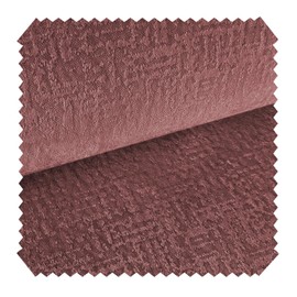 NOVELY® exquisit Venezia - Magnificent and Velvety Soft Furniture Fabric - Highly Flammable Upholstery Fabric in 3D Look - Easy Care Sold by the Metre 1 Running Metre (17 Dusky Pink)