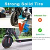 10x3 InchElectric Scooter Solid Tire, 80/65-6 commuter Tubeless Tyre, 255x80