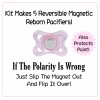 Reversible Magnetic Reborn Pacifier Making Kit! DIY (Makes 5 Pacis)