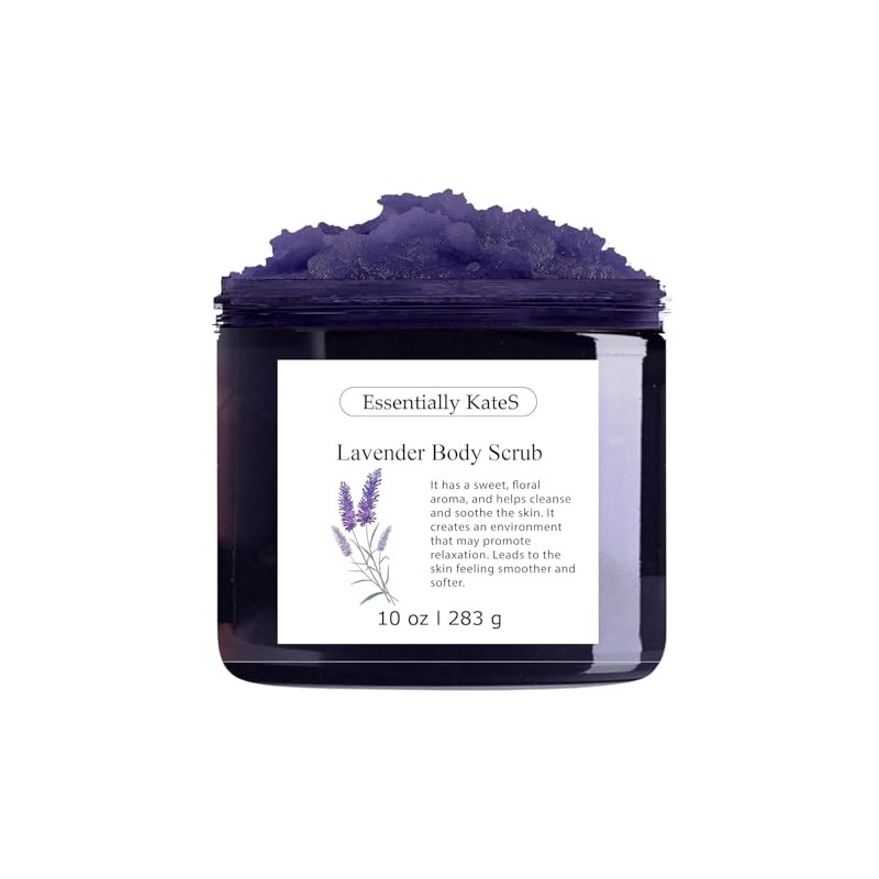Essentially KateS- Exfoliante corporal y para pies con lavanda, 10